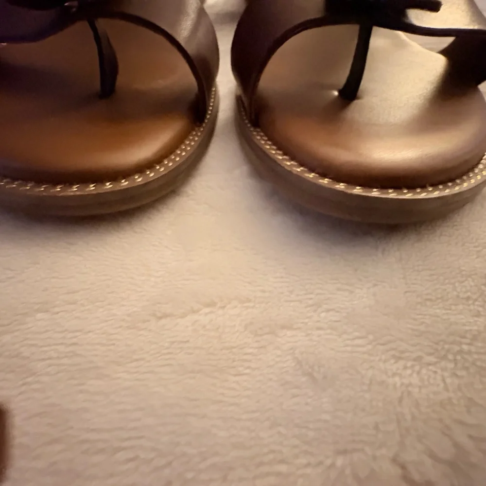 Brown Franco Sarto Leather Sandals🌻 - Picture 3 of 8